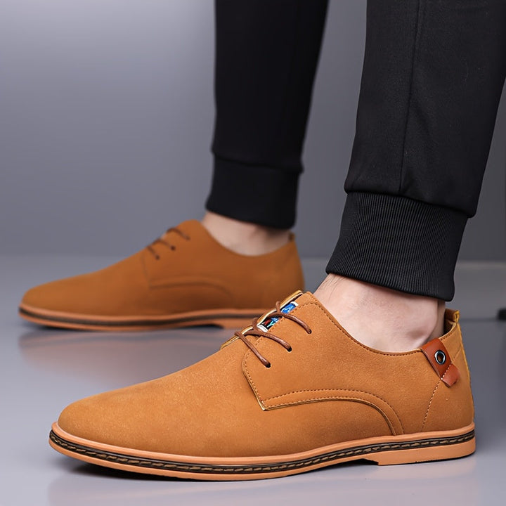 Muoja - Zapatos Con Cordones De Piel Sintética