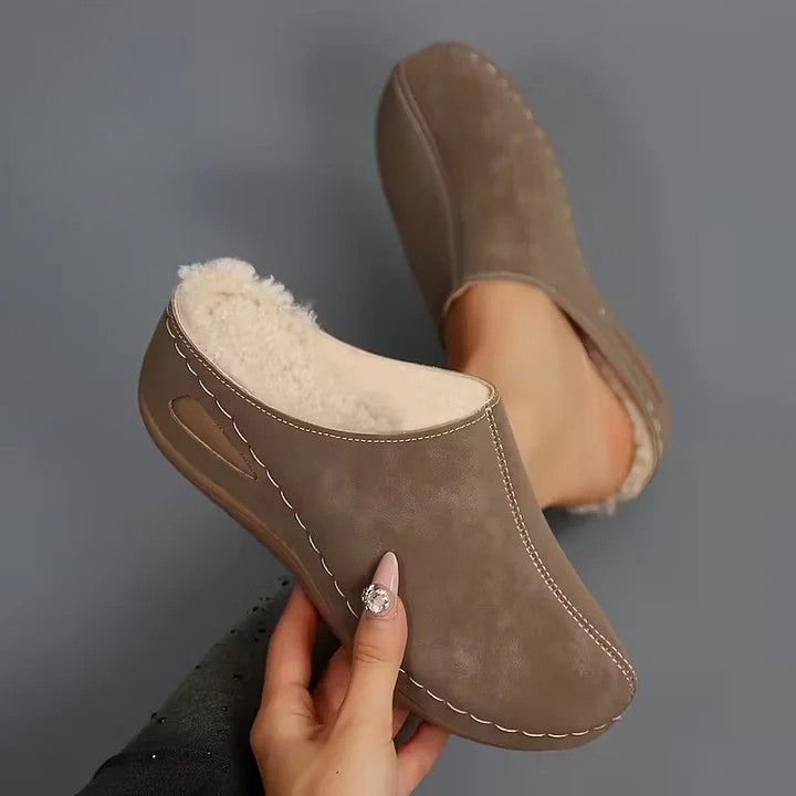 Martínez - Zapatos Sin Cordones Con Forro De Piel Sintética