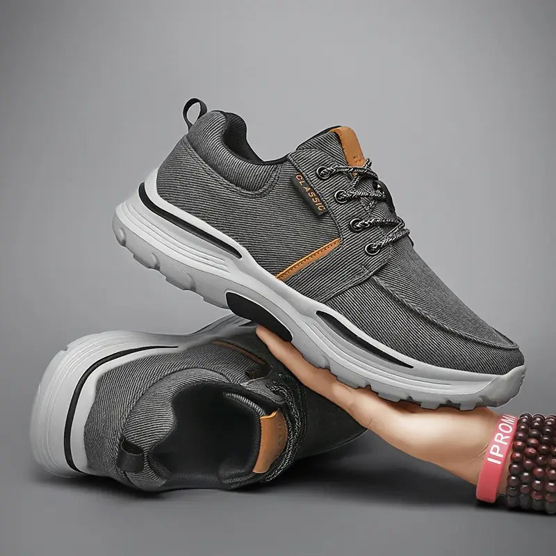 Keidean - Zapatillas De Lona Transpirables Con Cordones