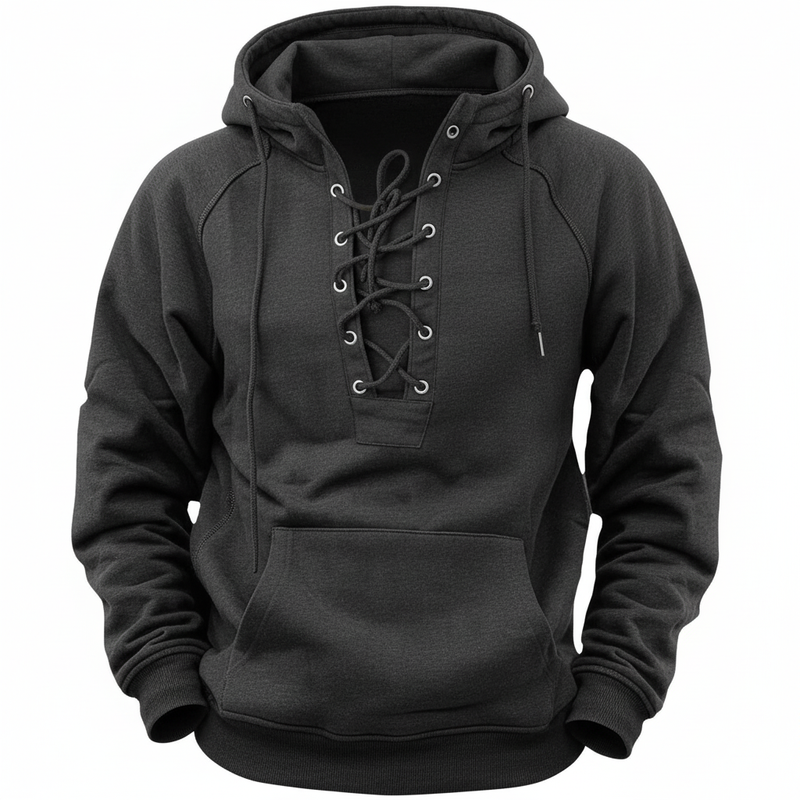 Hovav - Manga Larga Con Cordones Sudadera