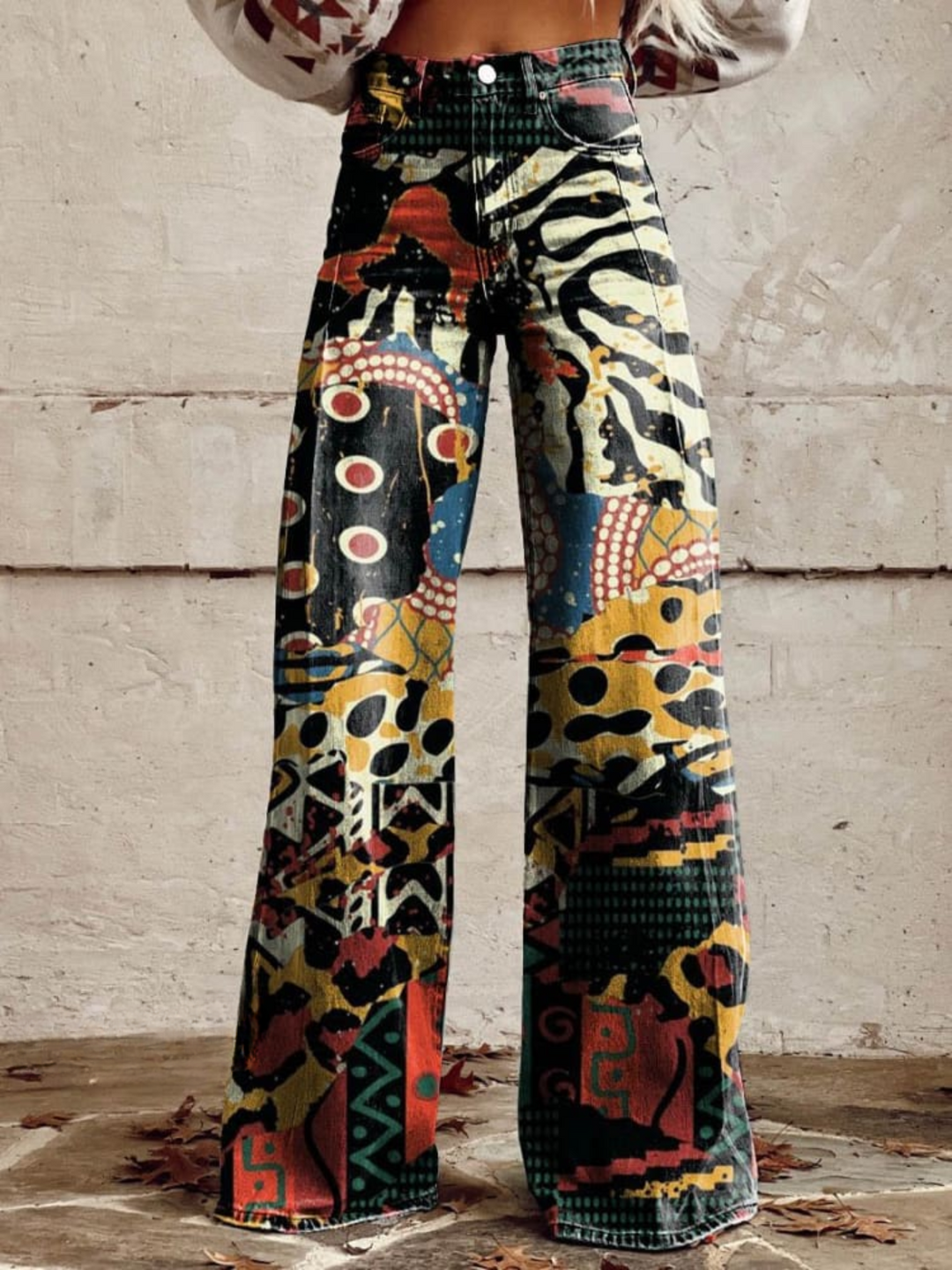 TARSILLA - PANTALÓN DE BOTONES ART