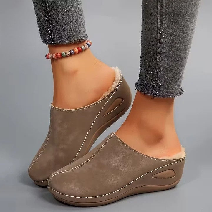 Martínez - Zapatos Sin Cordones Con Forro De Piel Sintética