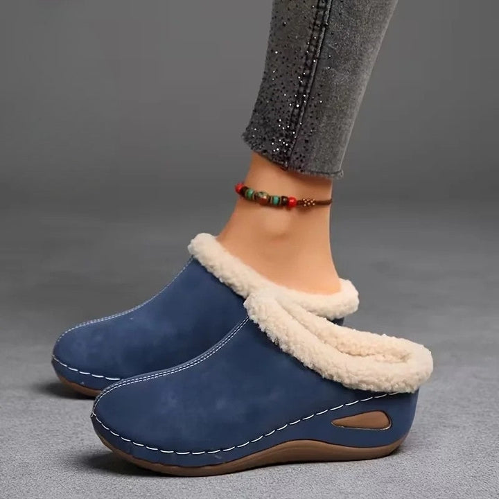 Lirona - Mocasines Cómodos Sin Cordones Con Forro Polar