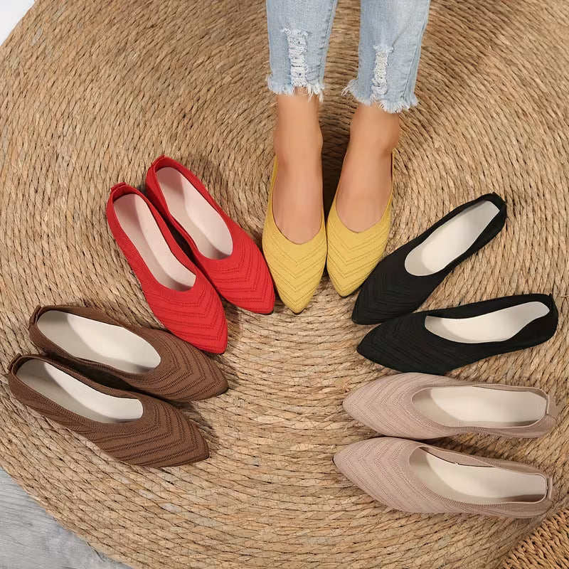 Mikya - Zapatos de Punta Informales
