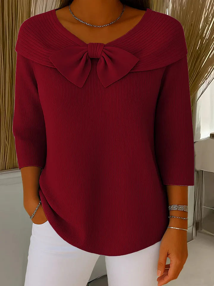 Mylie - Jersey De Punto Con Cuello Redondo