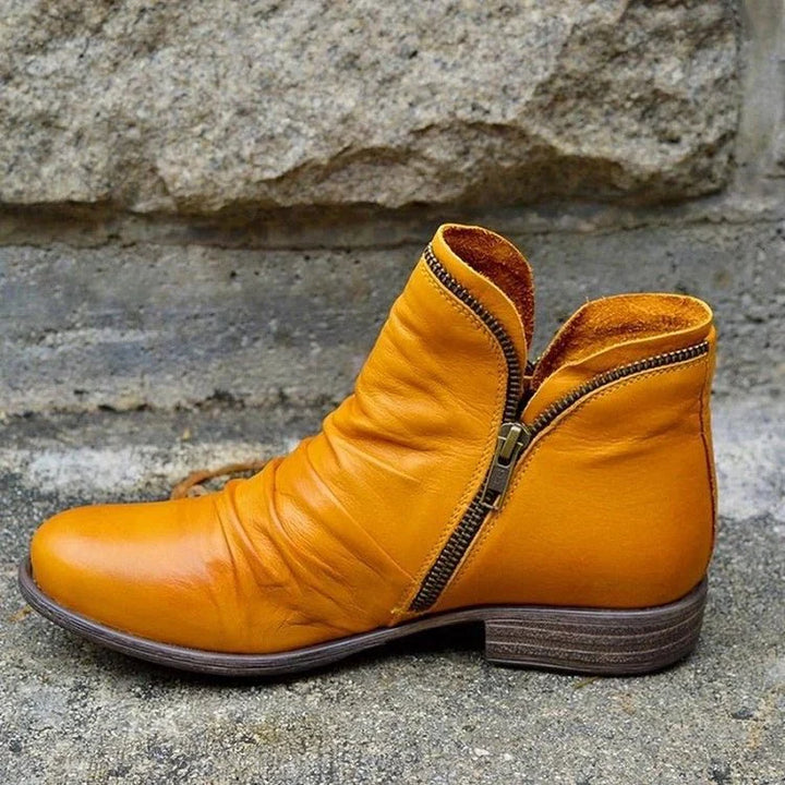 Marzell - Botas De Piel Con Cremallera
