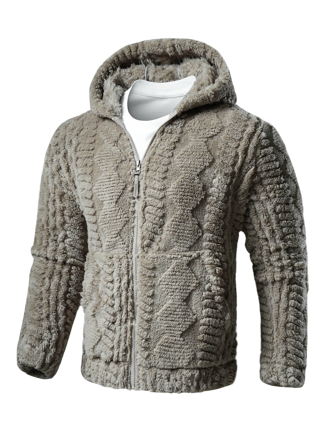 Bingwa - Chaqueta Con Capucha, Manga Larga Y Cremallera
