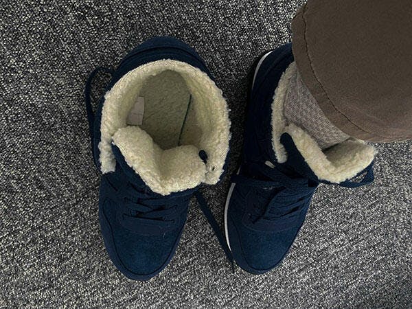 Nereo - Zapatillas De Nieve Ligeras y Cálidas Con Pelo