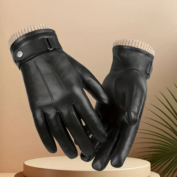 Matheo - Guantes Térmicos De Piel Para Invierno