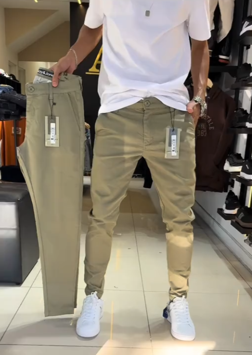 Tywin - Pantalones Cómodos Con Bolsillos Aaterales