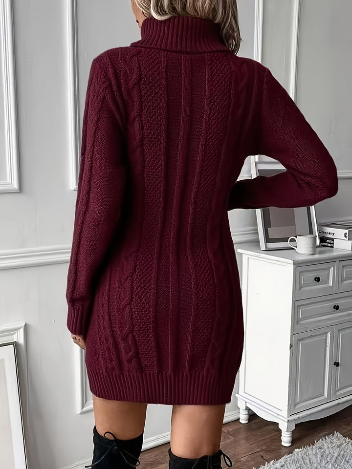 Milanda - Vestido De Punto Trenzado