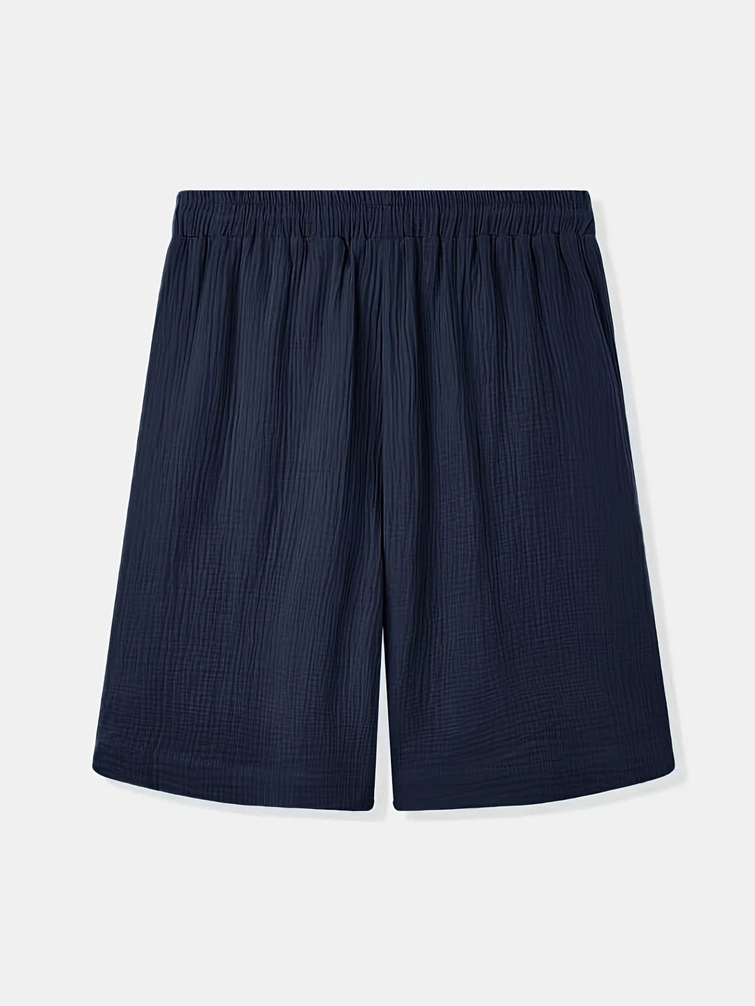 Bancroft - Elegantes Pantalones Cortos Holgados Con Bolsillos