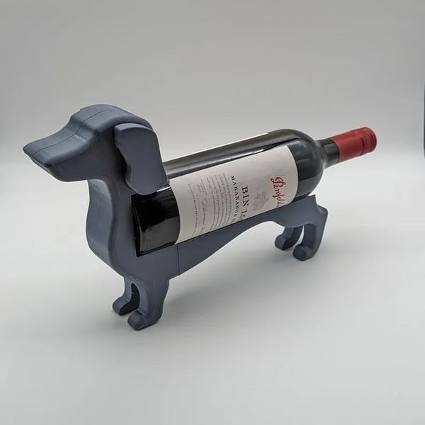 WineHound - Portabotellas De Vino Perro Salchicha