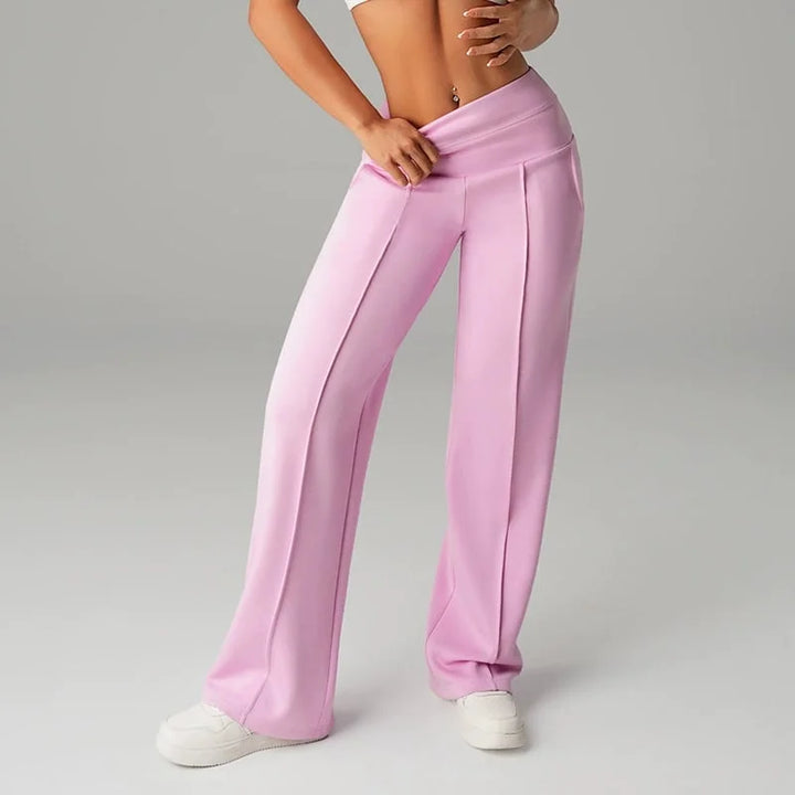Alimatou - Pantalones Rectos De Corte Holgado
