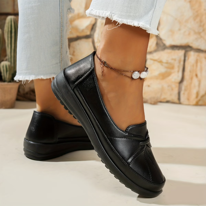 Logina - Mocasines De Imitación De Piel