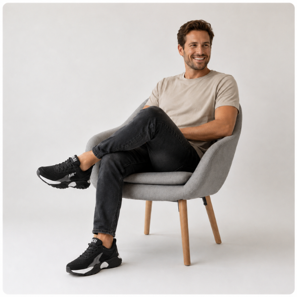 Gael - Zapatilla Deportiva Con Cordones Antideslizante