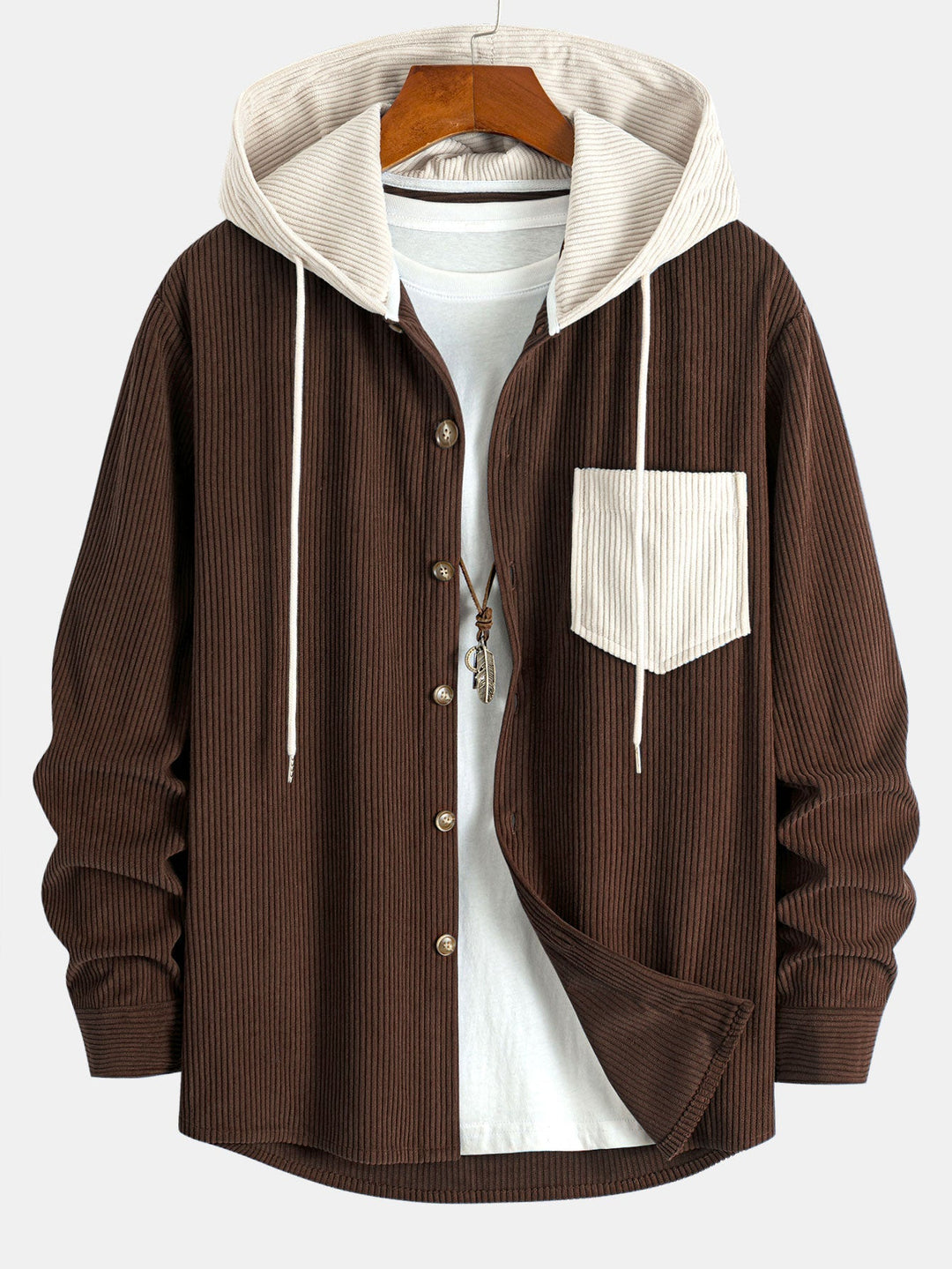 Oren - Camisa Con Capucha y Manga Larga