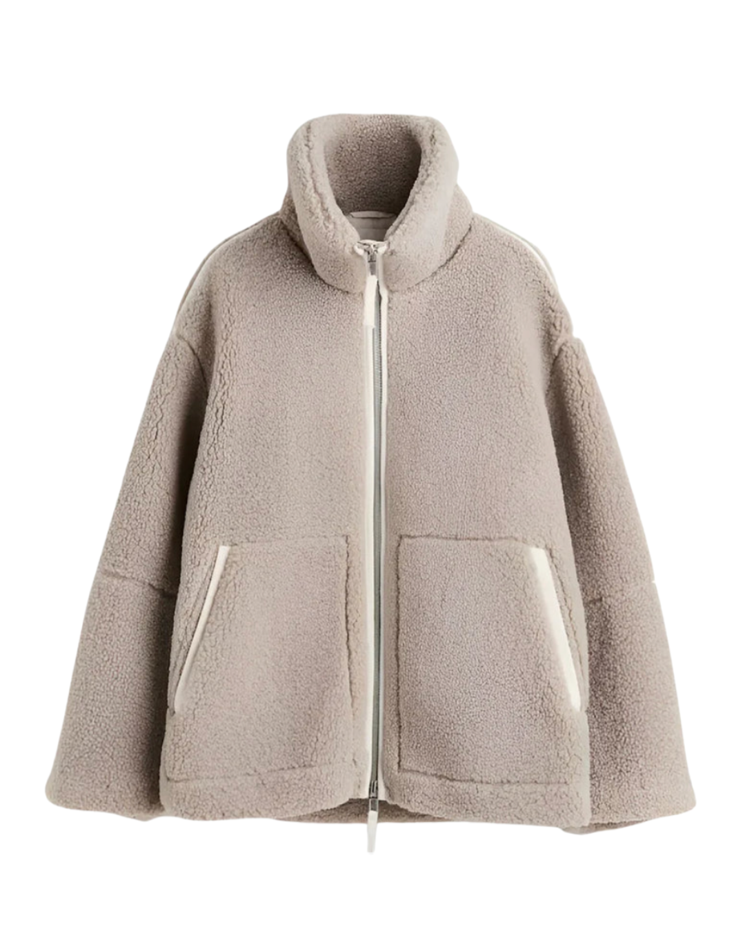 Tatjanka - Chaqueta De Lana De Cordero De Manga Larga