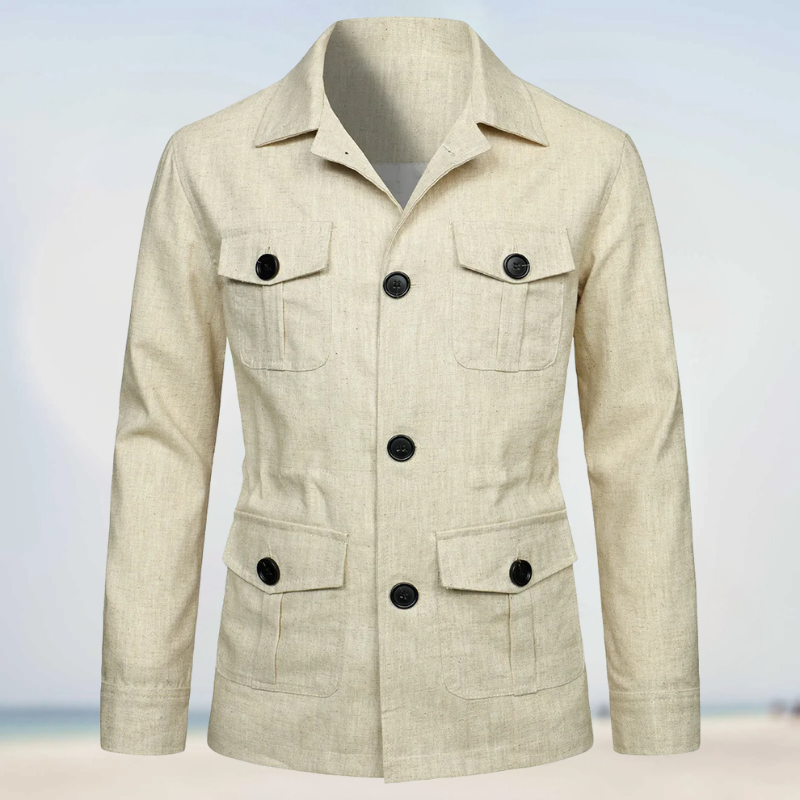 Finnick - Chaqueta Cargo Multibolsillos