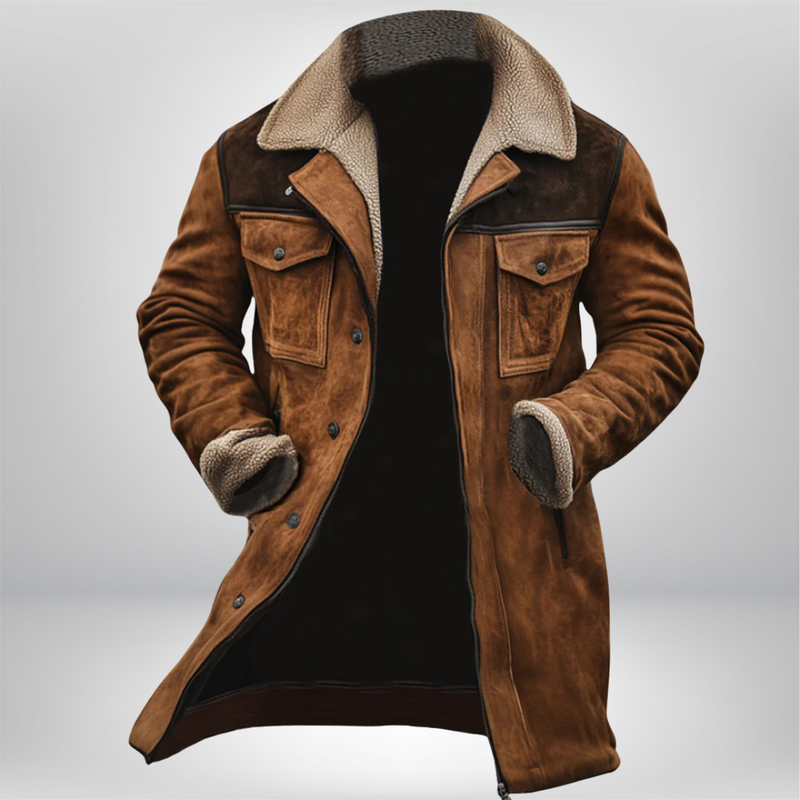 Nashton - Abrigo Térmico Vintage de Invierno