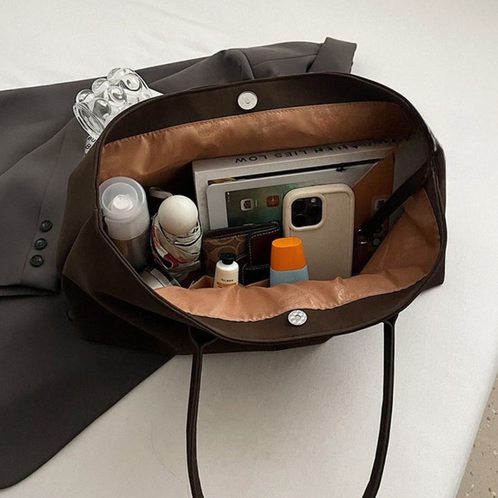 Umaiza - Bolso de Hombro de ante Sintético a la Moda