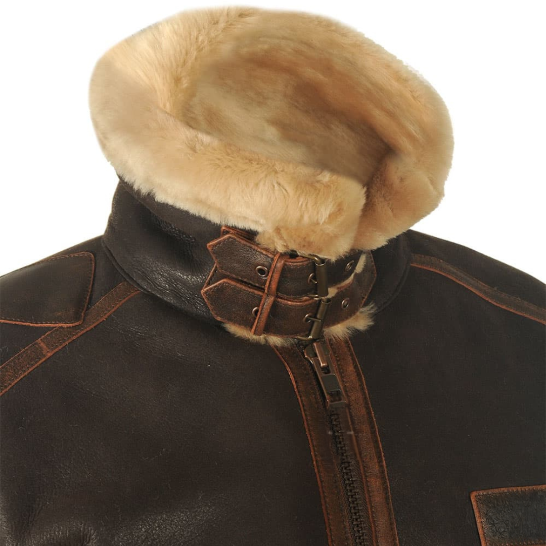 Rick - Chaqueta De Piloto Clásica