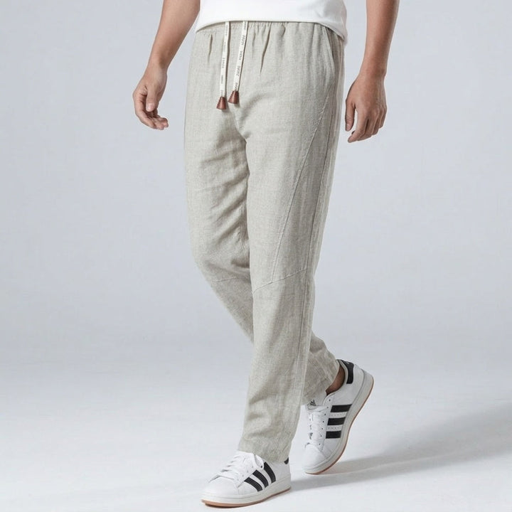Joael - Pantalón Con Cordón Ajustable en La Cintura