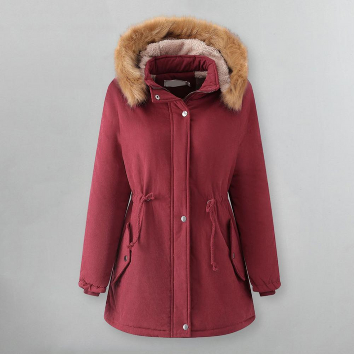 Gritta - Cálida Chaqueta de Algodón Con Capucha