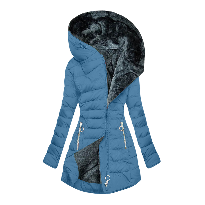 Ilariy - Abrigo Acolchado Con Capucha Para Invierno