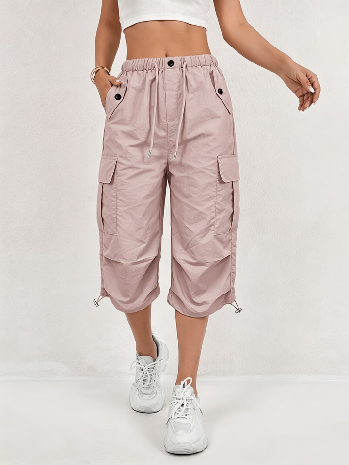 Nanna - Pantalones Cargo De Tres Cuartos Muy Cómodos