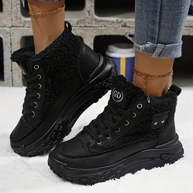 Mandy – Botas De Estilo Con Suela Gruesa