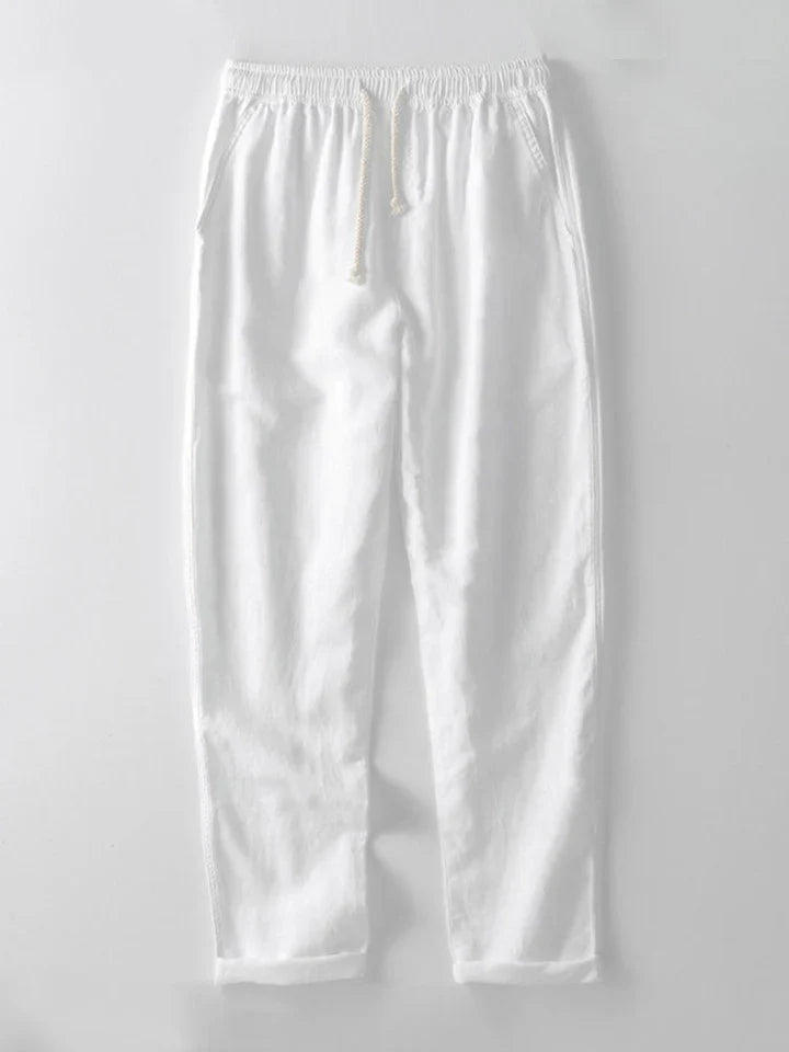 Booker - Camisa De Mezcla De Lino Con Pantalón Recto
