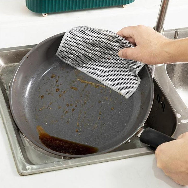 ScrubWire - Paños De Cocina De Alambre Multifuncionales Para Uso en Seco y En Húmedo