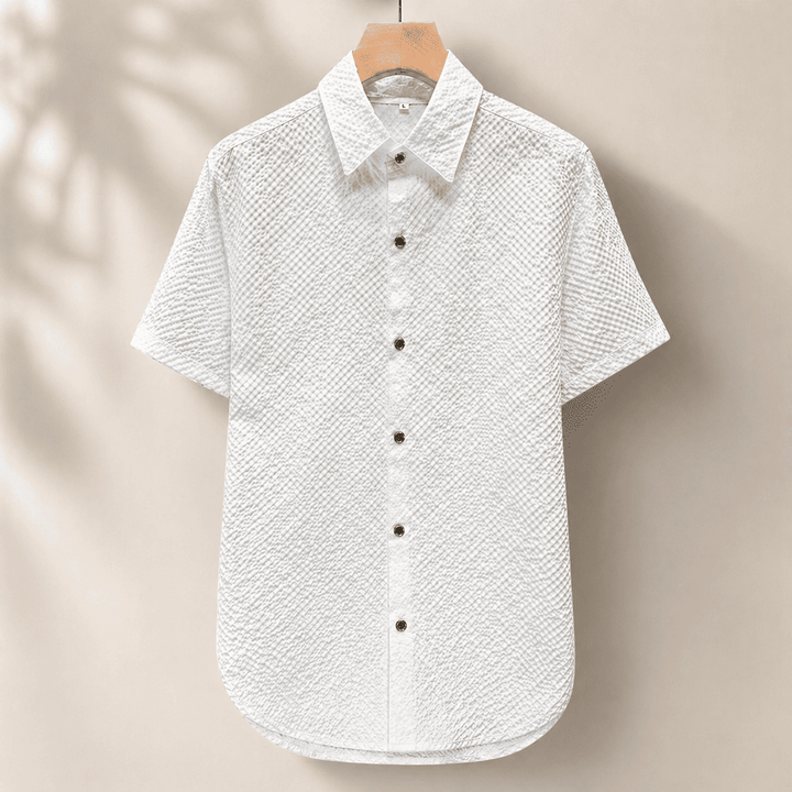 Filipe - Camisa De Manga Corta Con Textura