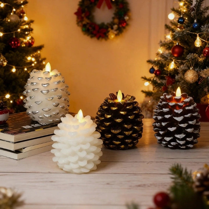 ForestFlame - Vela Sin llama Mood Pine Cone