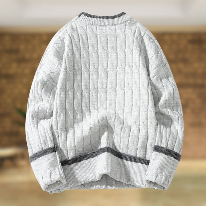 Errol - Suéter Patchwork Informal