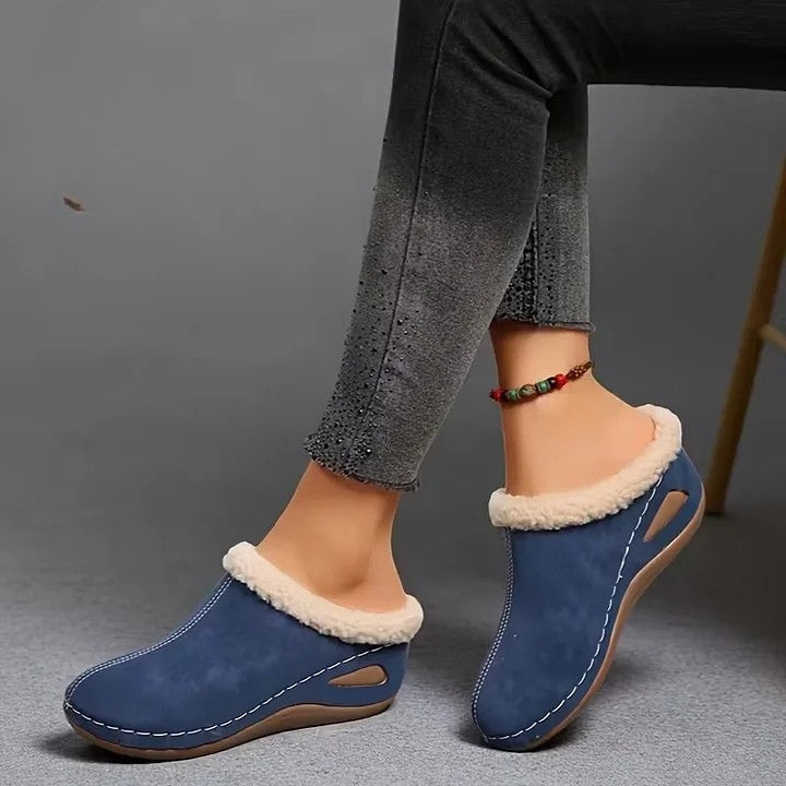 Martínez - Zapatos Sin Cordones Con Forro De Piel Sintética