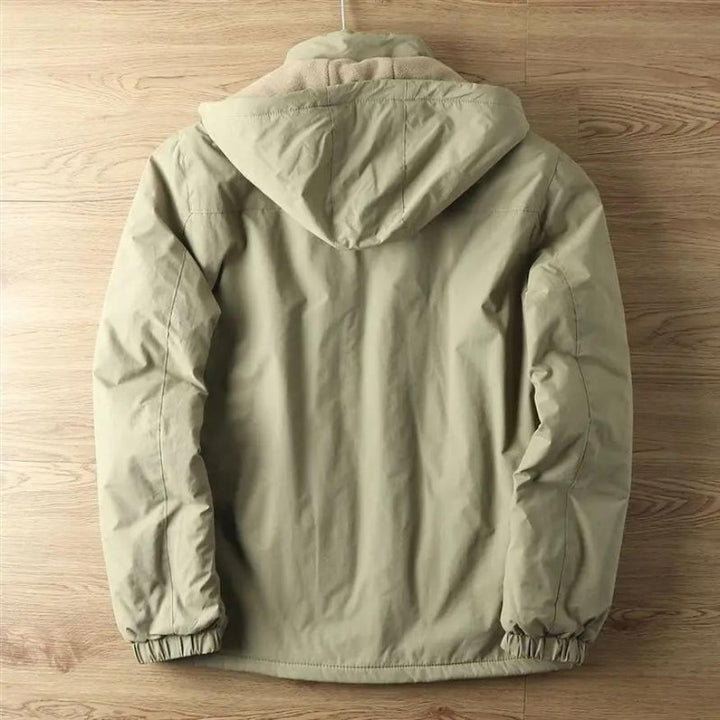Linton - Abrigo Impermeable De Invierno Con Forro Polar
