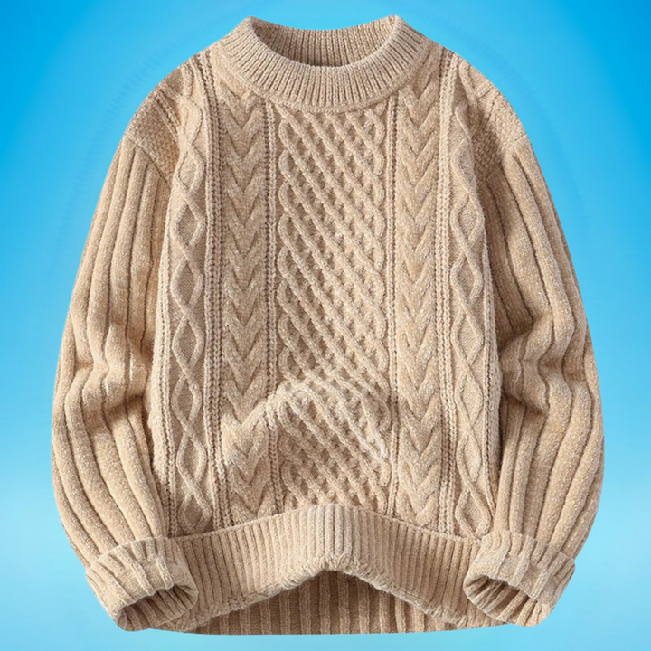 Xennon - Jersey Grueso De Cuello Redondo