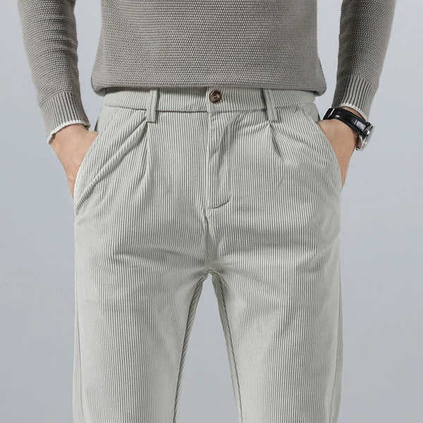 Leao – Elegantes Pantalones De Pana