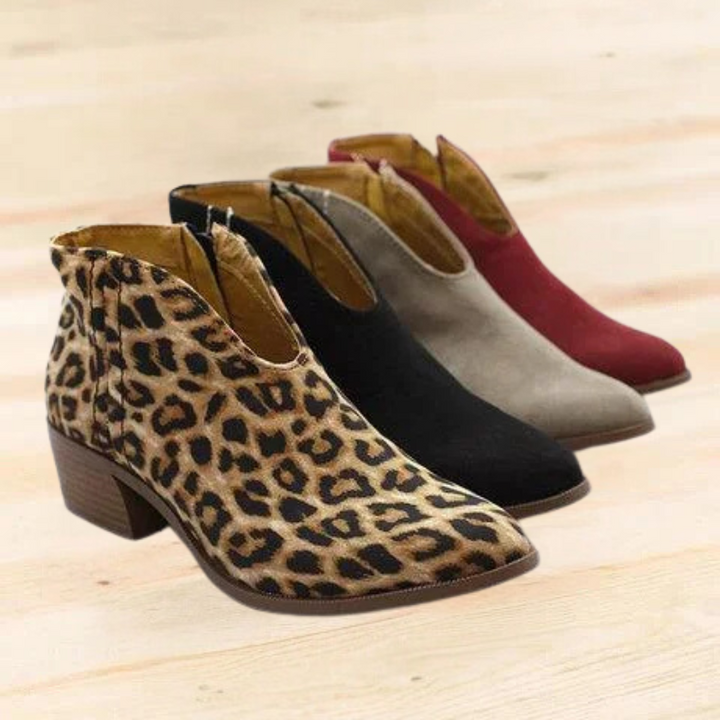 Philomena - Botas Con Cremallera En V