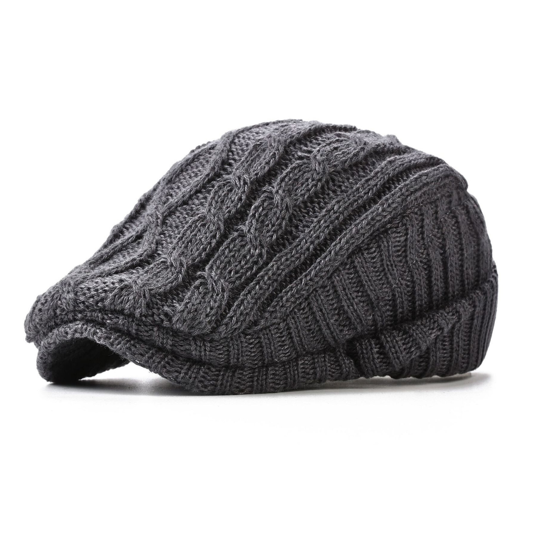 Rubyn - Gorra Plana De Punto Texturizado