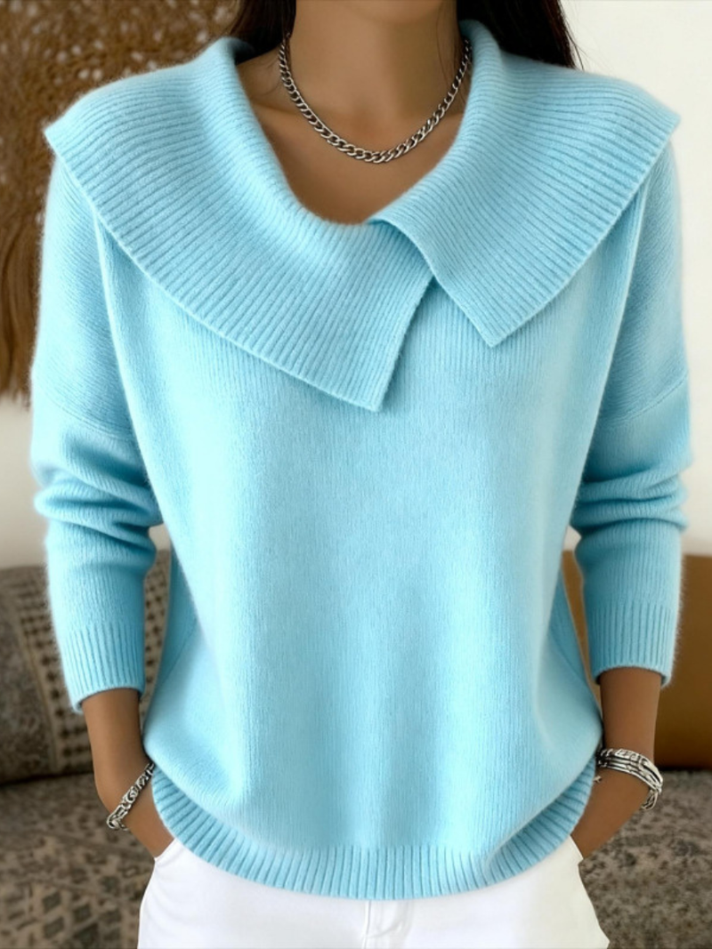 Jitka - Jersey De Punto Con Cuello Marinero