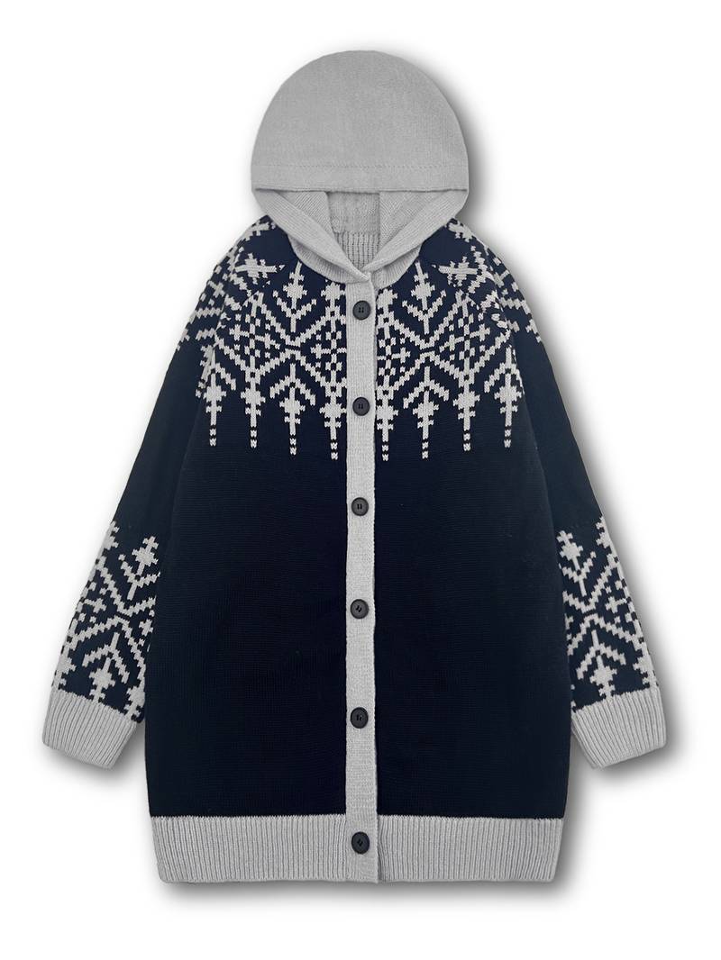 Hadassah - Elegante Abrigo Oversize de Tela Para Invierno