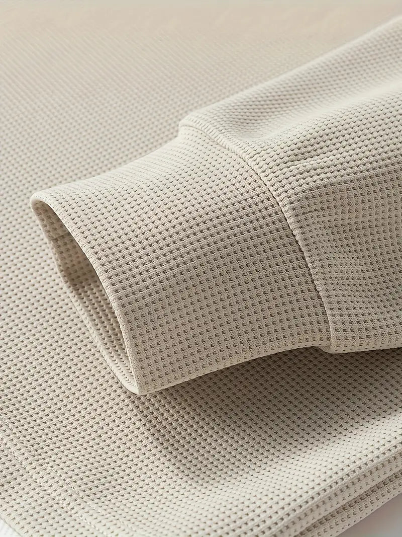 Brogan - Camisa Henley De Manga Larga y Corte Holgado