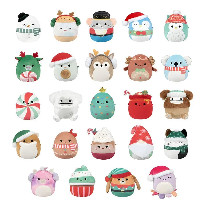 FestiveFuzzies - Calendario De Adviento De Navidad Con Muñeco De Peluche