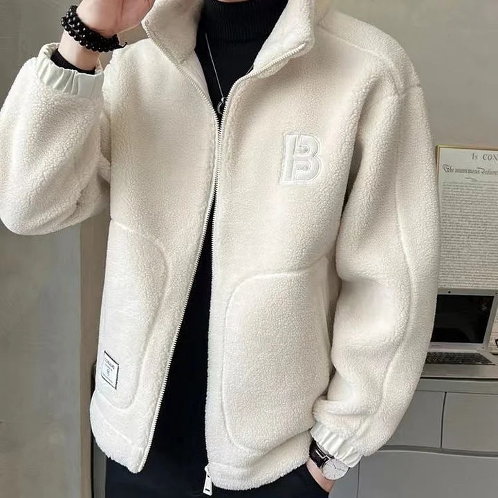 Achim - Chaqueta Con Cremallera De Piel Sintética