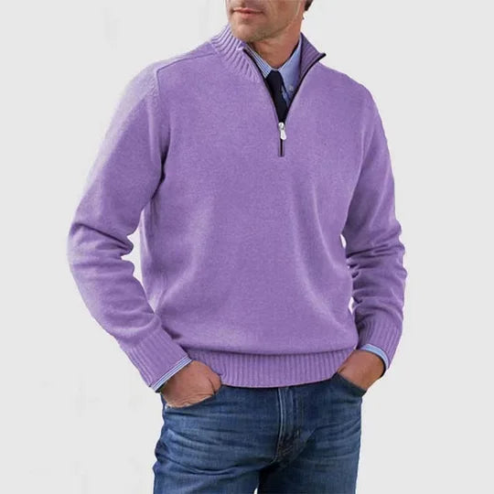Ben - Jersey Cálido y Moderno Con Media Cremallera