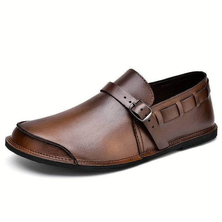 Efraim - Mocasines Cómodos de Estilo Retro Sin Cordones