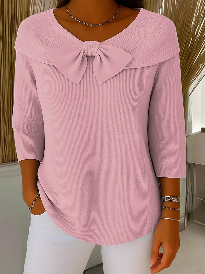 Mylie - Jersey De Punto Con Cuello Redondo